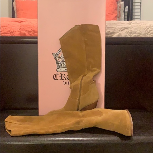Crown Vintage Shoes - Women’s Suede Boots